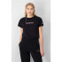 T-shirt Champion Crewneck Croptop Feminino Preto