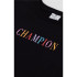 T-shirt Champion Crewneck Croptop Feminino Preto