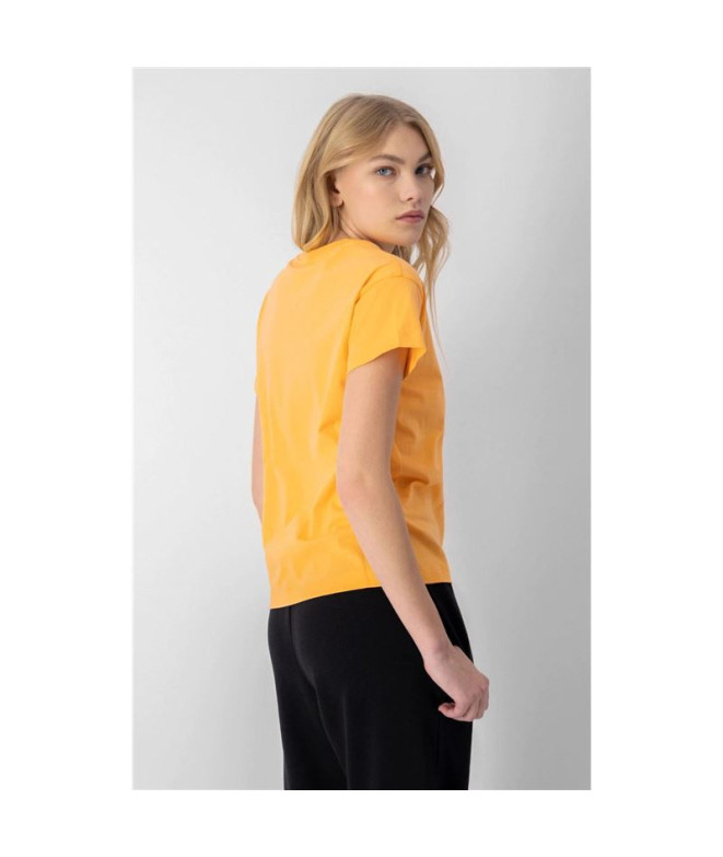 T-shirt Champion Croptop de gola alta para...