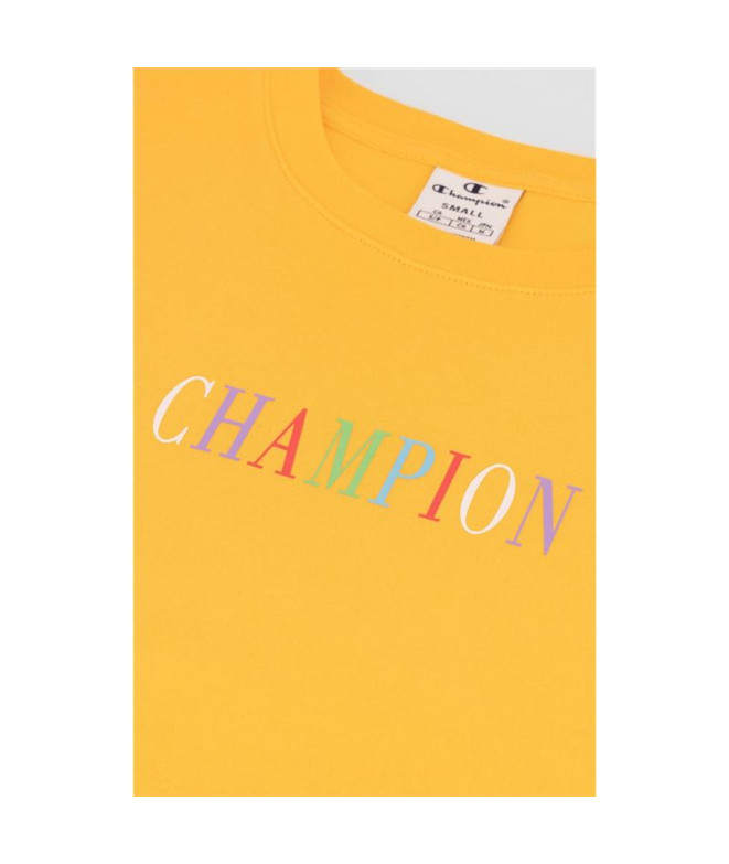 T-shirt Champion Croptop à col ras du cou pour...