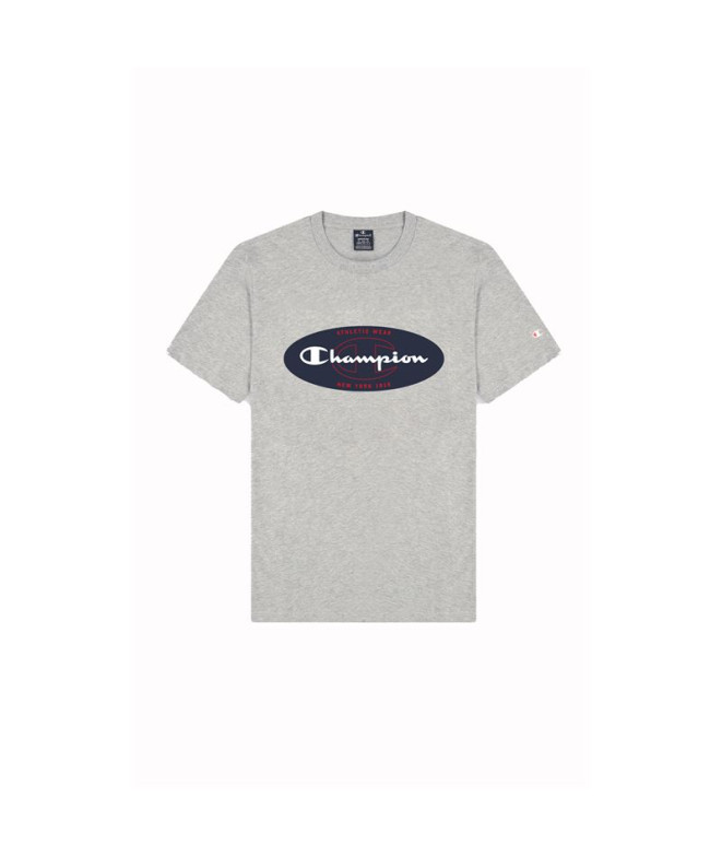 Camiseta Champion Crewneck Gris Hombre