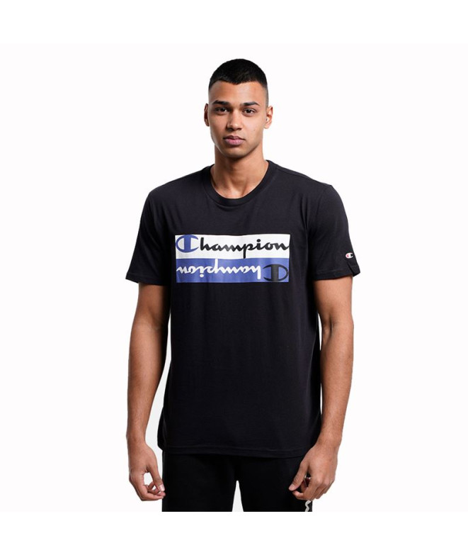 T-shirt Champion Crewneck Noir Homme