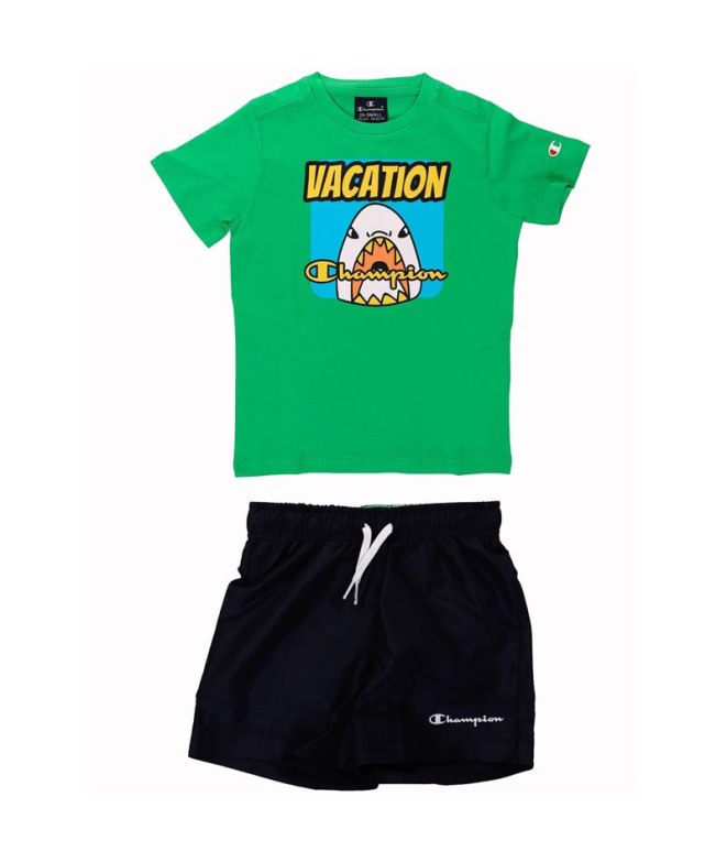 Conjunto Champion Conjunto Rapaz Verde