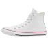 Sapatilhas Converse Chuck Taylor All Star Leather High Top Branco
