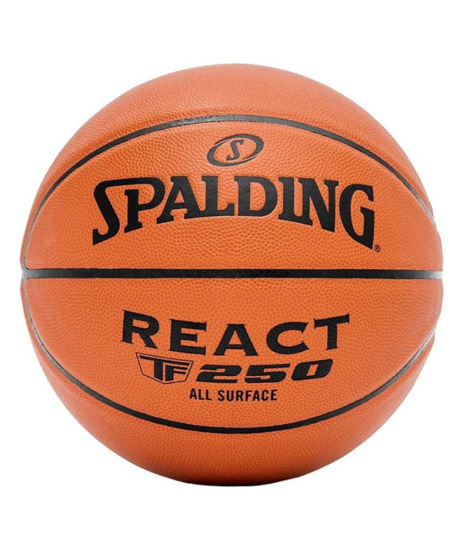 Basket-ball Spalding React TF-250 Sz5 Basket-ball composite