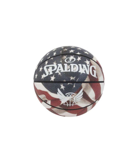 Basketball Spalding Trend Stars Stripes Sz7 Composite... Basketball Spalding Trend Stars Stripes Sz7 Composite...