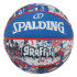 Basketball Spalding Bleu Rouge Graffiti Sz7
