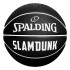 Bola de basquetebol Spalding Slam Dunk Preto Branco Sz5 Borracha