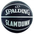 Bola de basquetebol Spalding Slam Dunk Preto Branco Sz5 Borracha