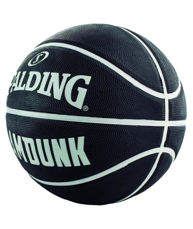 Ballon de basket Spalding Slam Dunk Noir Blanc...
