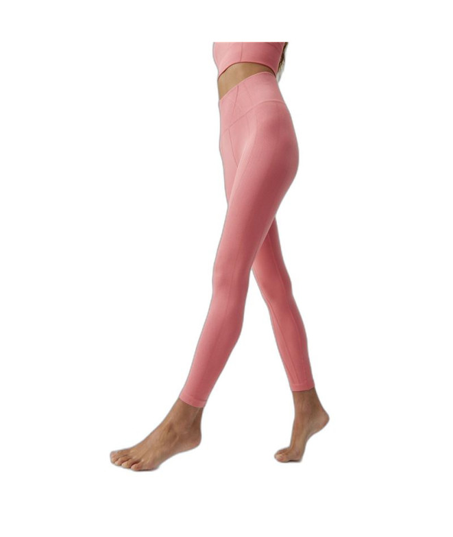 Mallas Born Living Yoga Selene Pink Peach Mujer