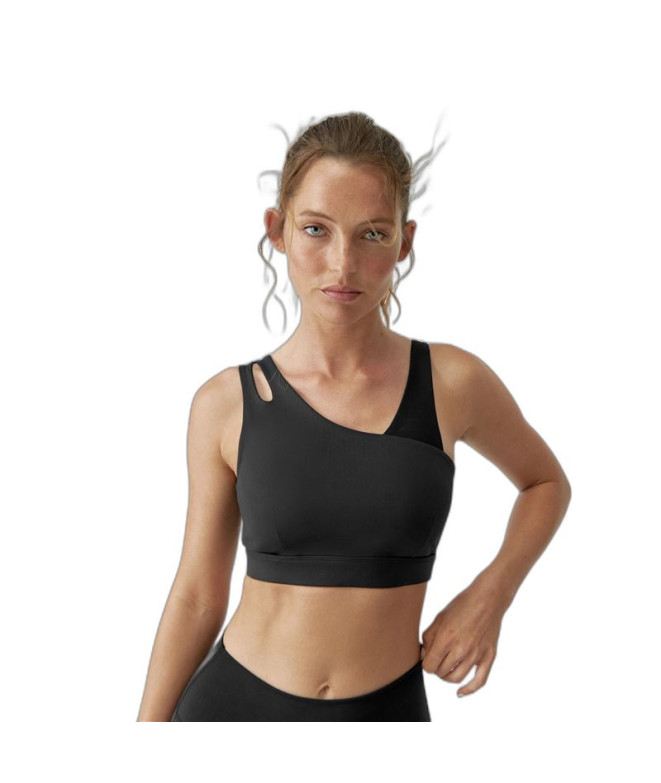 Soutien-gorge de sport Born Living Yoga Aura Noir Femmes