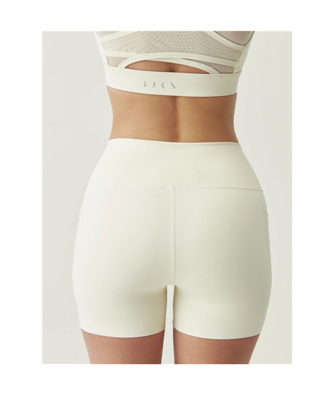 Born Living Pantalon de Yoga Raw Ivory Femmes