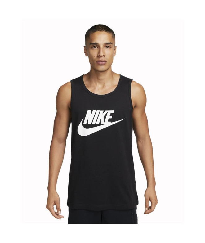 Camiseta Nike Sportswear Hombre Negro Blanco