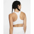 Sutiã esportivo Fitness Nike Mulher de Swoosh Medium-Support Branco