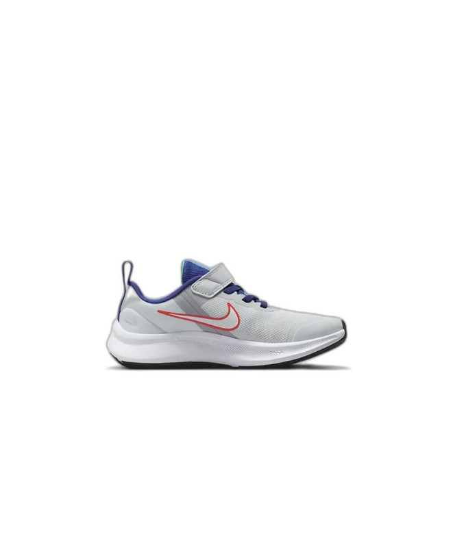 Chaussures de running Nike Star Runner 3 Enfants Argent Blanc