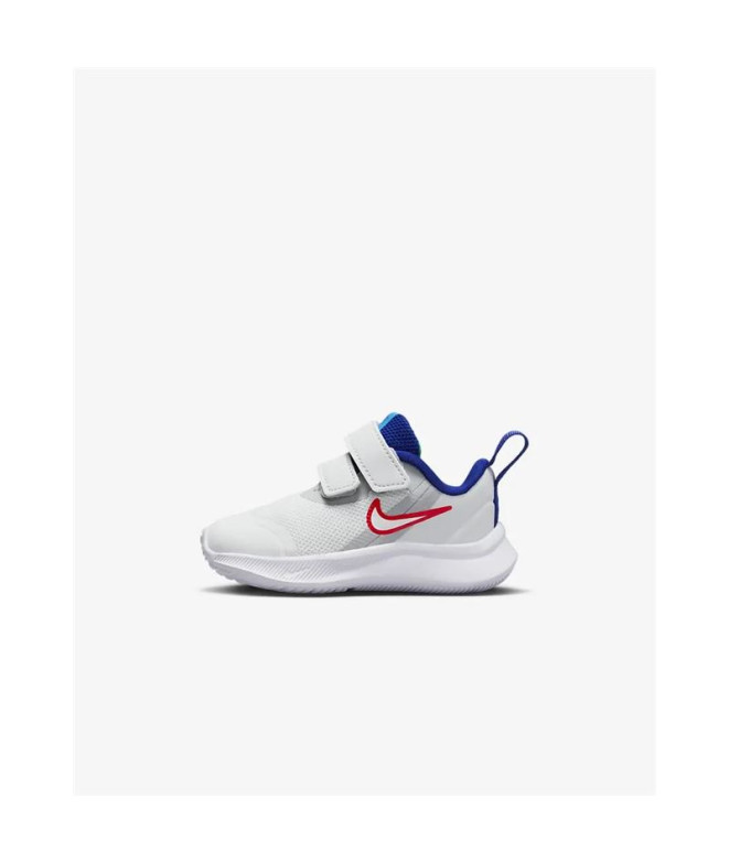 Chaussures Nike Star Runner 3 Baby Silver White...