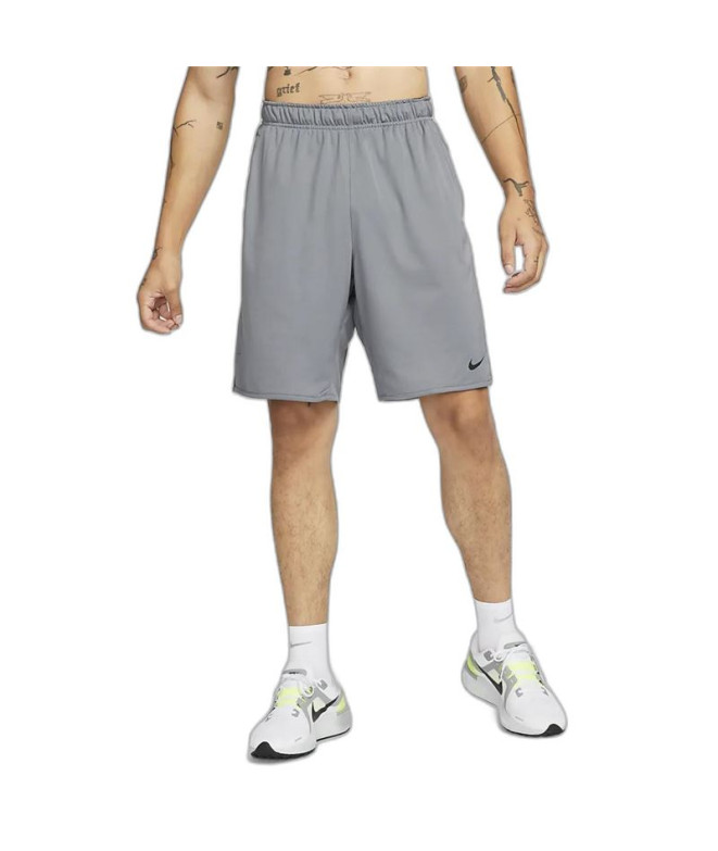 Calças de fitness Nike Dri-Fit Totality 9" Unli Men Cinzento