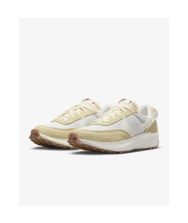 Zapatillas Nike Waffle Debut Mujer Beige