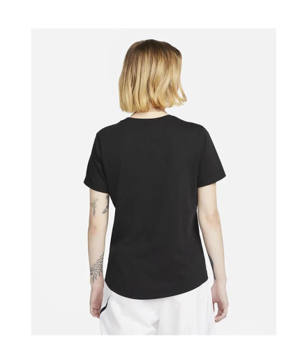 T-shirt Nike Femme Sportswear Club Essentials Noir 2