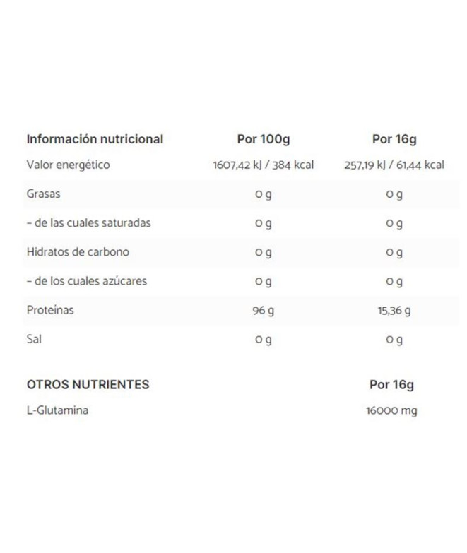Glutamina Nutrinovex