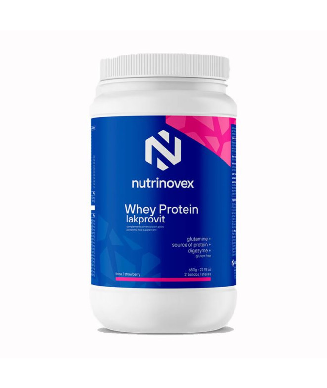 Nutrinovex Proteína Whey Lakprovit Morango