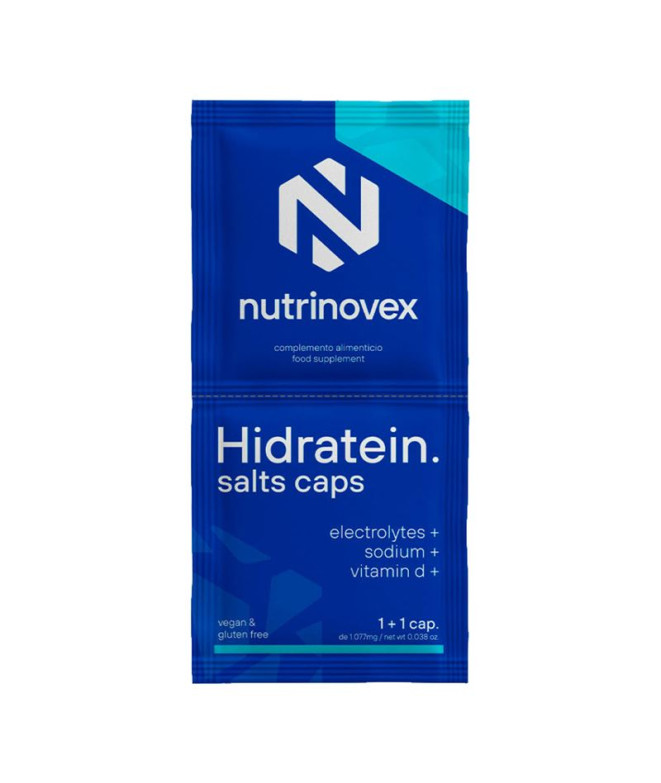 Nutrição cápsulas desportivas Nutrinovex Hidratein Duplos