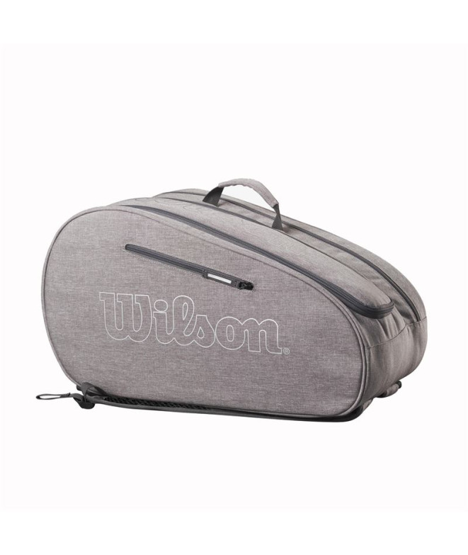 Paletero de Padel Wilson Team Grey Heather