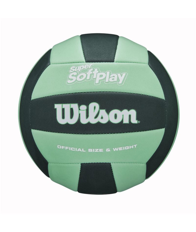 Bola Voleibol Wilson de Super Soft Play Green/Forest Green Of