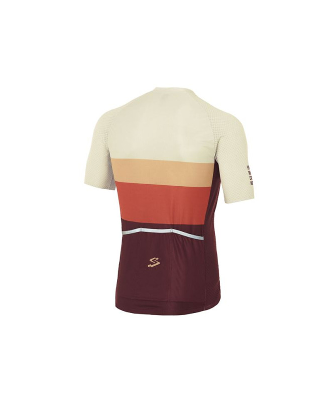 Ciclismo Spiuk Top Homem Jersey M/C Ten Marron
