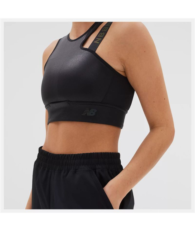 Brassiere de sport New Balance Q Speed Shape...