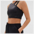 Sutiã esportivo New Balance Q Speed Shape Shield Crop Preto Mulher