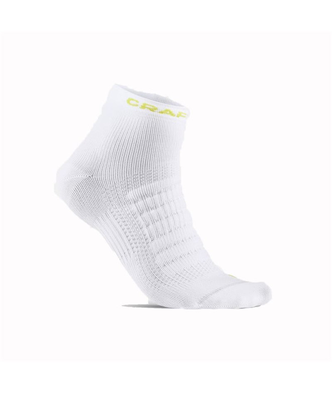 Chaussettes de running Craft Adv Dry Mid White