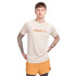 T-shirt Running Homme by Craft Core Essence Logo Ecru