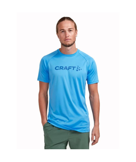 T-shirt Running Homme par Craft Core Essence Logo Zenith