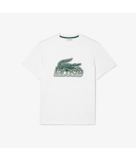 T-shirt Lacoste em camisola de algodão