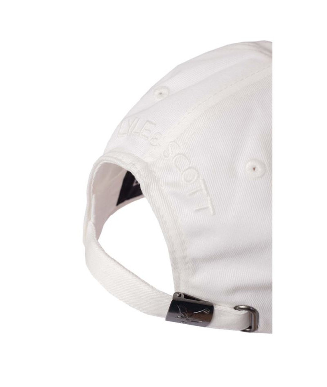 Lyle & Scott Ac1-Baseball Casquette Hommes Blanc
