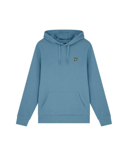 Sweat Lyle & Scott V1- Hoodie Man Blue