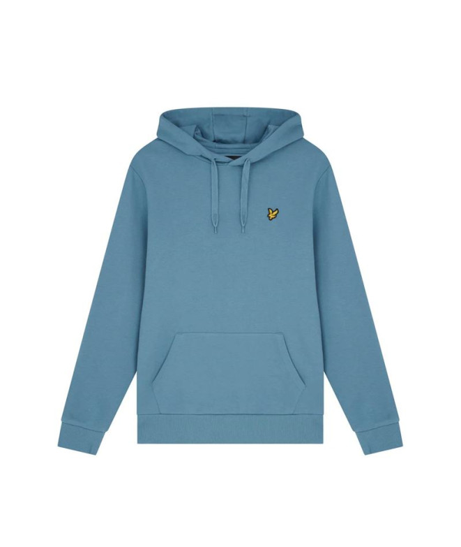 Sweat Lyle & Scott V1- Hoodie Man Blue