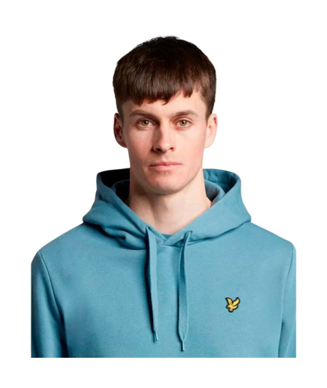 Sudadera Lyle & Scott V1- Hoodie Hombre Azul