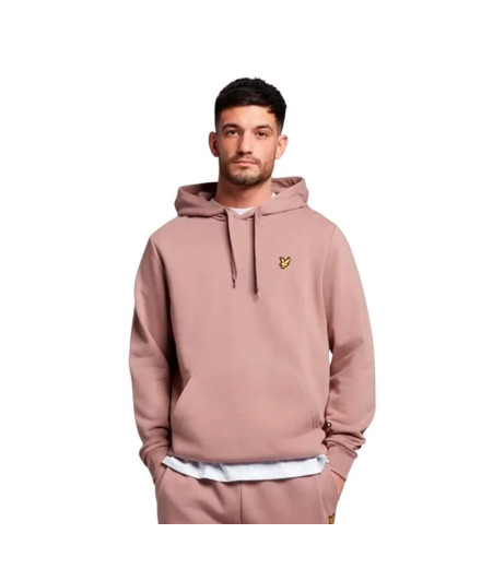 Sweatshirt Lyle & Scott V1- Hoodie Man Rosa