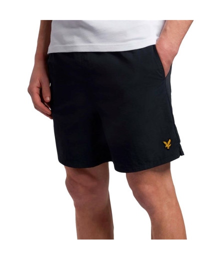 Bañador Lyle & Scott V1 Plain Hombre Negro