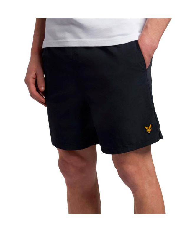 Maillot de bain Lyle & Scott V1 Plain Homme Noir