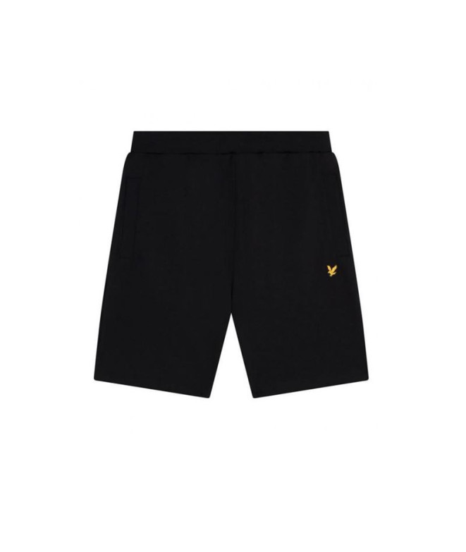 Pantalones Lyle & Scott Sp1-Pocket Branded Shorts Hombre Negro