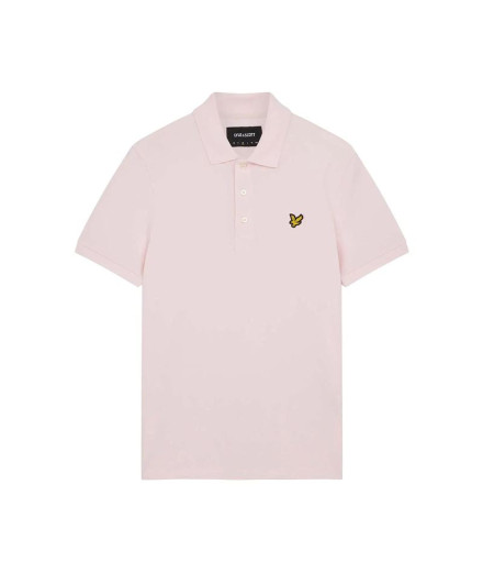 Camisa pólo Lyle & Scott V1-Plain para homem Rosa