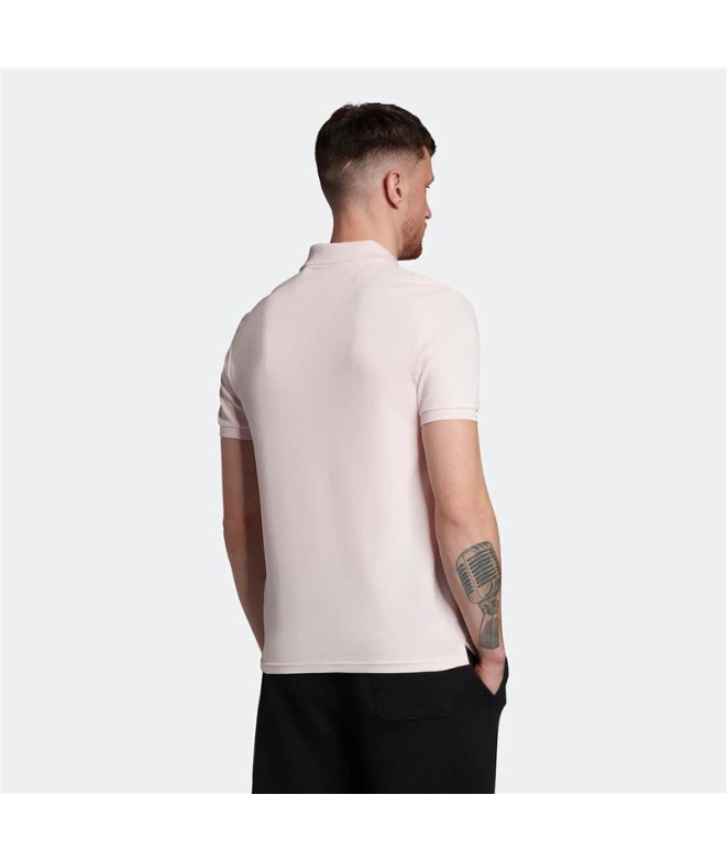 Camisa pólo Lyle & Scott V1-Plain para homem Rosa