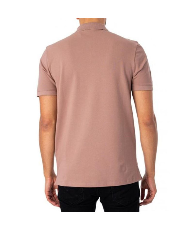 Polo Lyle & Scott V1-Plain Hombre Rosa