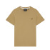 T-shirt Lyle & Scott V1-Slub para homem com algas marinhas