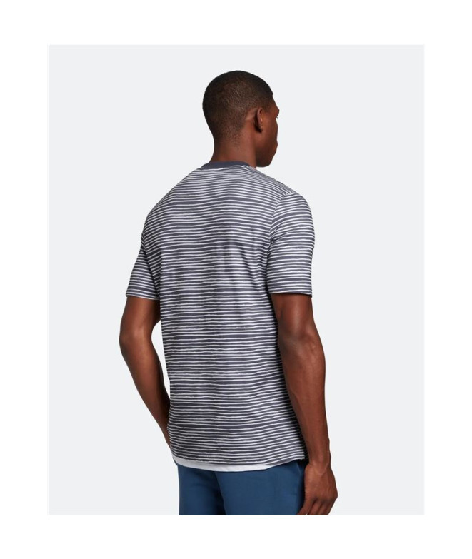 Lyle & Scott V1-Breton Stripe Men's T-Shirt Blue
