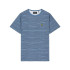 T-Shirt Lyle & Scott V1-Breton Stripe para homem Azul